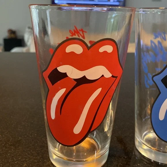 2010 Rolling Stones Full Set of (4) Pint Glasses - Picture 3 of 10